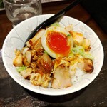 らーめん 鶏喰 - 味玉のせ