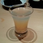 鮨松波 - 蒸し鮑のエキス