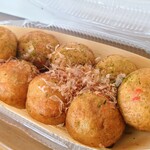 築地銀だこ - 料理写真:かつおぶし、少なくね?