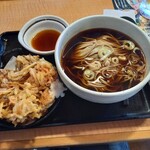 久兵衛屋 - 海老のかき揚げそば