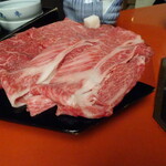 三嶋亭 - お肉