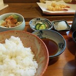 天富良 森井 - 定食(天ぷらは、揚げた順に提供されます)