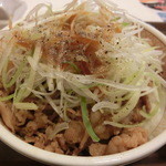 すき家 - 白髪ネギ牛丼380円