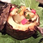 郷土味 かけはし - 蕪焼き（うに、牡蠣入り）