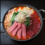 Yakiniku Eiraitei - 旨辛スープの肉鍋