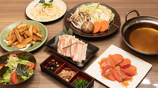 Kachikoma - 豚しゃぶしゃぶ食べ放題付コース集合写真