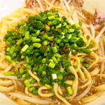 ラーメン二郎 - 青ネギ投下～♪