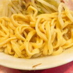 ラーメン二郎 - 麺