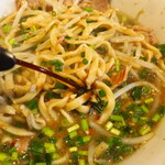 ラーメン二郎 - 赤酢投入～♪