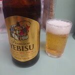 みんみん - ビール(中ビン)