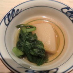 くろぎ - 京蕪煮　京菊菜