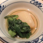 くろぎ - 京蕪煮　京菊菜