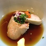 魚河岸寿司 - 自家製あん肝。美味！