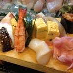 魚河岸寿司 - 握りまでついてこの価格・・・凄いです＞＜
