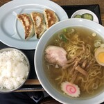 龍華 - 塩ラーメンセット