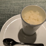 蒼 - 口直しのグラニテちゃん。ハーブも効いて爽やか。