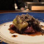 蒼 - 全部美味しいのに、これも美味しい！血が回らない網捕りなだけでなく、捕った後２週間お米を与えて綺麗な仕上げに。いくら鴨とネギが合うと言っても、これは反則ではー？