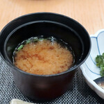 和食 からまつ - 味噌汁
