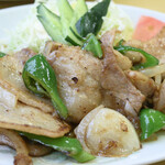 登龍門 - 豚肉炒め
