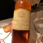 コート ドール - シャトースデュイロー2002は酸味もあってチーズとよく合いました！