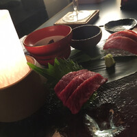 祇園肉亭 新 - 厳選肉刺三種盛り