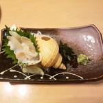 Nihantei - つぶ貝刺身　700円