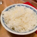 南海飯店 - 担々麺定食の小ライス