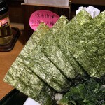 Kokoro - 海苔増しは6枚100円。