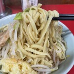ラーメン二郎 新潟店 - 麺、メッチャ多い