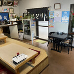 ちどり - お食事は食堂でいただきました。