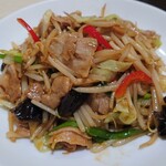 中華麺 遊光房 - 肉野菜炒め