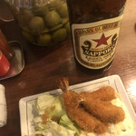 立ち呑み くにし - エビフライ