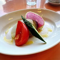 トラットリア グランボッカ - 季節野菜のアンチョビソース