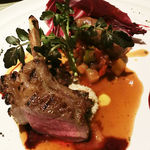 クッキアイノ - メイン　ラムのローストとサルシッチャ