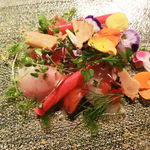 クッキアイノ - 鮮魚のカルパッチョ