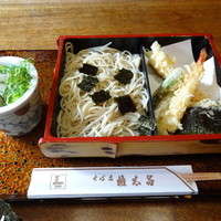 京都 権太呂 本店 - 天ざる（１４００円）