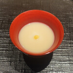 新ばし 星野 - ゴマ豆腐白味噌仕立て