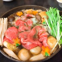 飛騨牛一頭家 馬喰一代 岐阜神田 - すき焼き最後〜(>ω<)