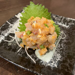 金町製麺 - アジのなめろう　400円