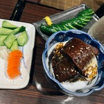 Kodawari Yama - 棒鱈煮と漬けもの♪