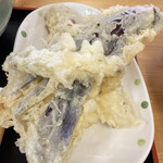 純手打ち讃岐うどん 土三寒六 - ナスちくわ