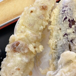 純手打ち讃岐うどん 土三寒六 - 天ぷら