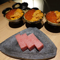 焼うおいし川  六本木凛華楼 - 至福の三色丼