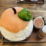 サカノウエカフェ - りんごちゃん　1,600円 いちじくシロップ追加200円