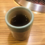 Karubiyadaifuku - 食後にサッとお茶が提供されました