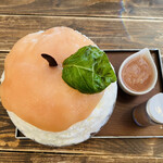 サカノウエカフェ - りんごちゃん　1,600円 いちじくシロップ追加200円