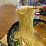 京都宇治金時や - 麺は細い