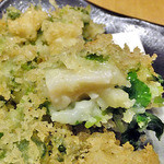 天ぷら処 こさか - 帆立かき揚げ（２０１２年１２月）