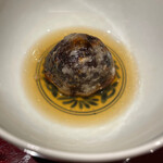 銀座 しのはら - 渋皮付新潟五泉の栗のから揚げ