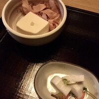 魚めし 竹亭 - ほんにがりとうふ、漬物